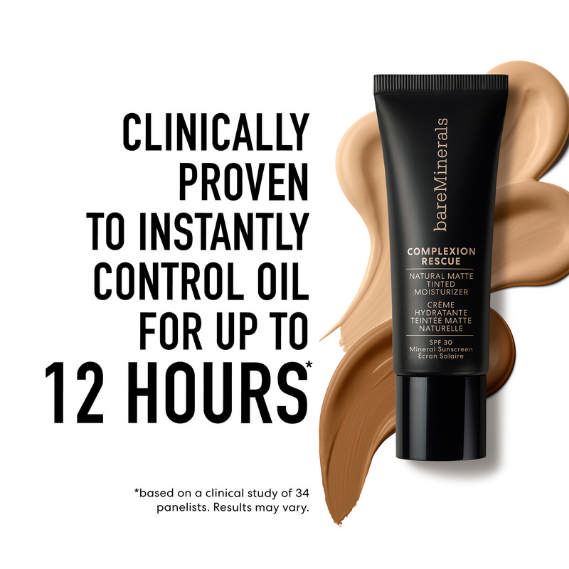 BareMinerals Complexion Rescue Tinted Moisturizer Matte Foundation Wheat, 35 ml.