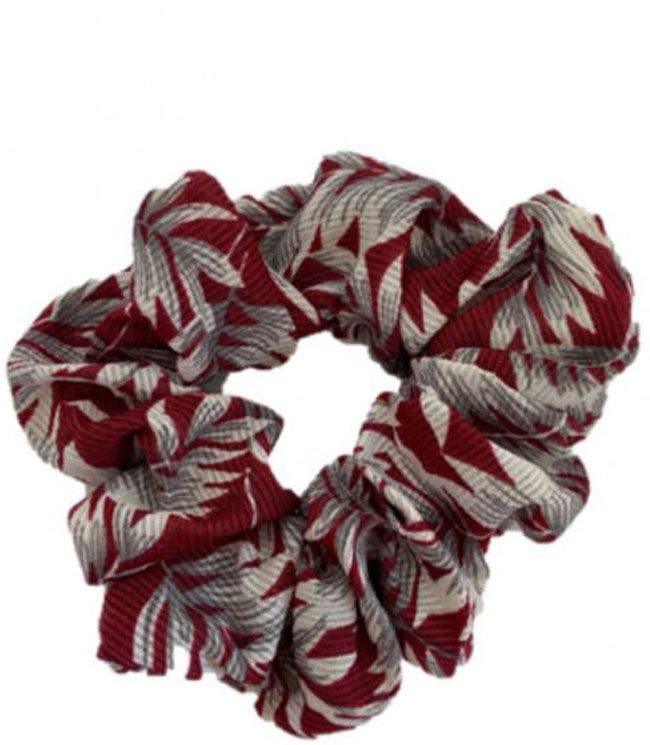 JA-NI Hair Accessories - Hair Scrunchie, The Red Leafs