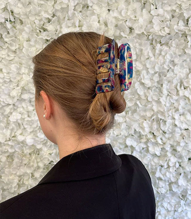 JA-NI Hair Accessories - Hair Clamps Olivia, The Blue