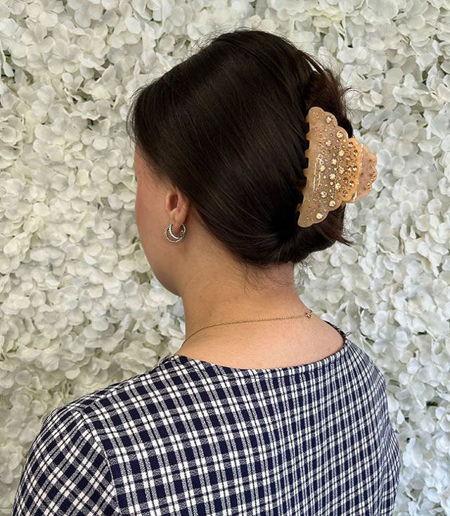 JA-NI Hair Accessories - Hair Clamps Jasmin, The Nude