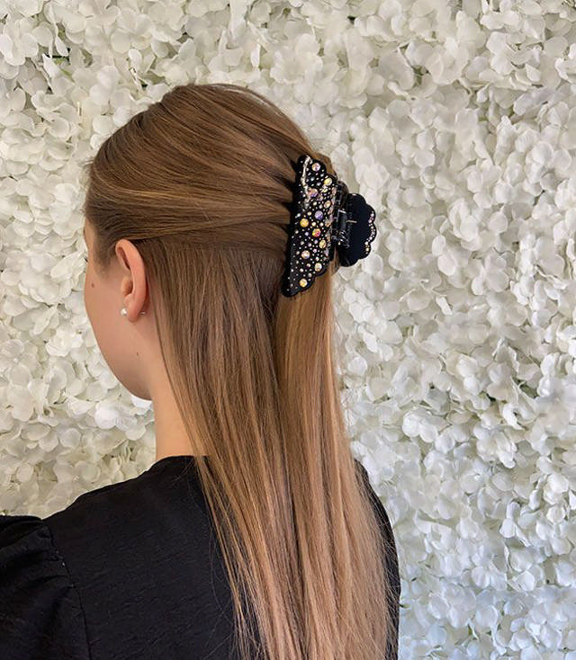 JA-NI Hair Accessories - Hair Clamps Jasmin, The Black