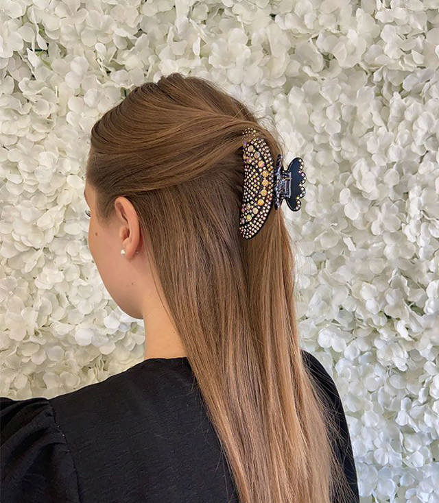 JA-NI Hair Accessories - Hair Clamps Malene, The Black