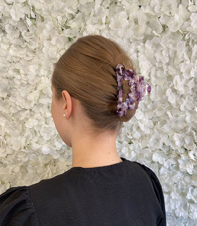 JA-NI Hair Accessories - Hair Clamps Mette, The Purple