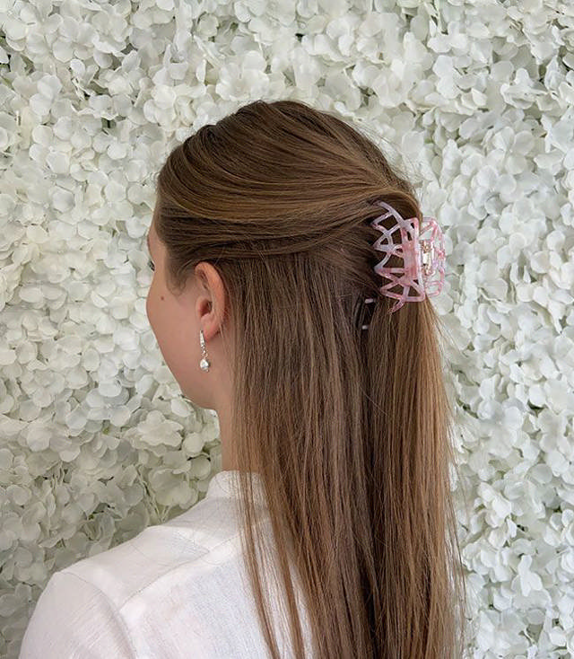 JA-NI Hair Accessories - Hair Clamps Cecilie, The Pink