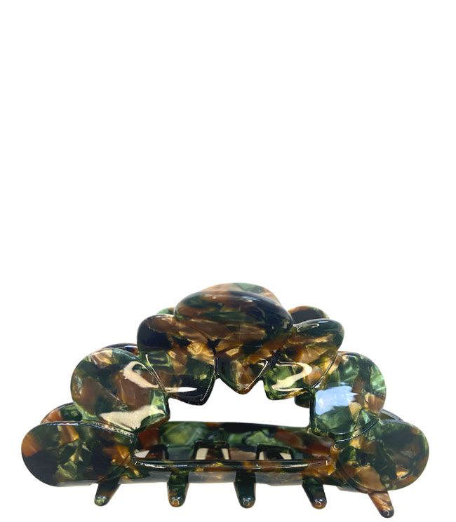 JA-NI Hair Accessories - Hair Clamps Mette, The Dark Green