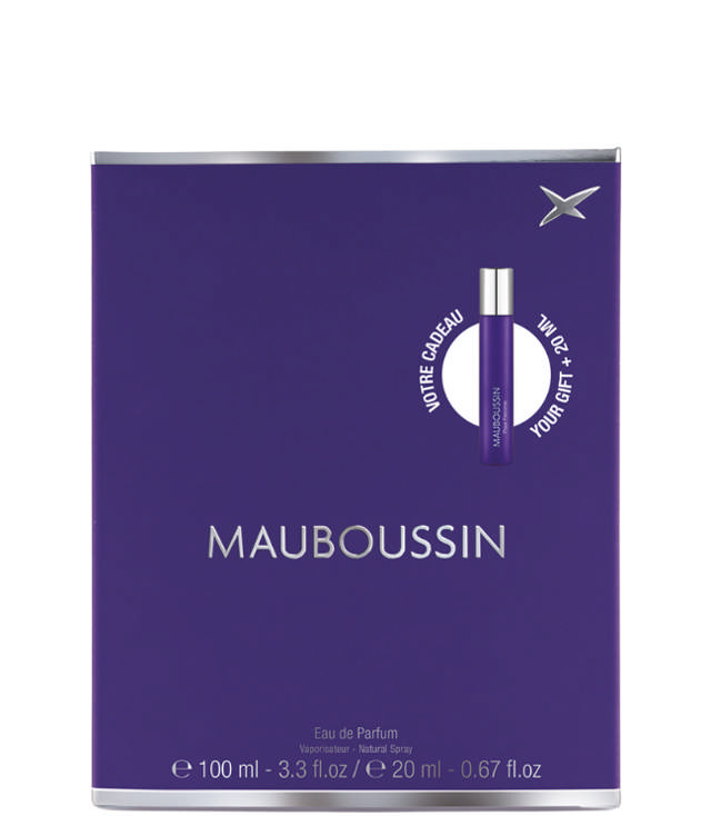 Mauboussin Pour Femme Travel Edition - EDP 100 ml. + Travel Spray EDP 20 ml.