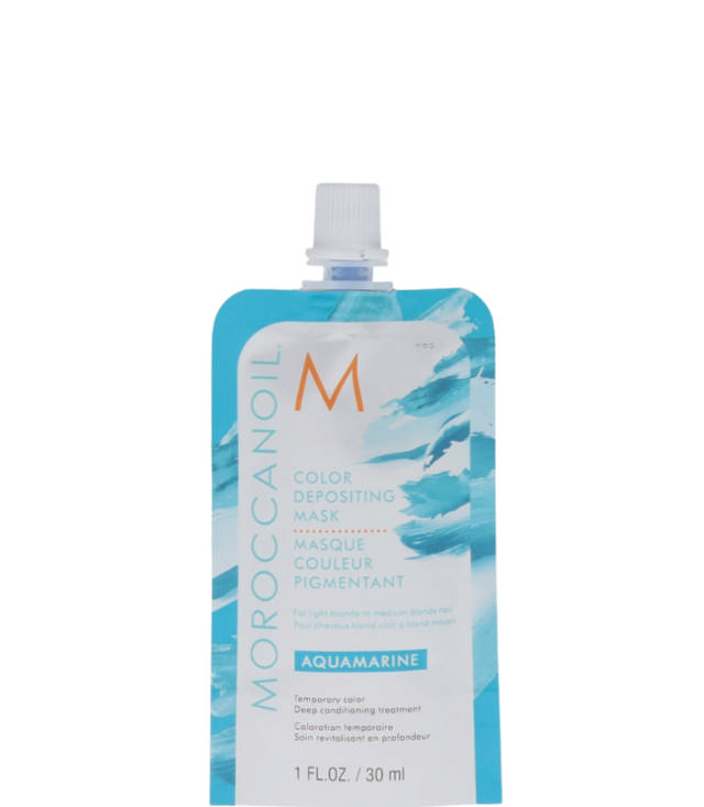 Moroccanoil Depositing Mask Aquamarine, 30 ml.