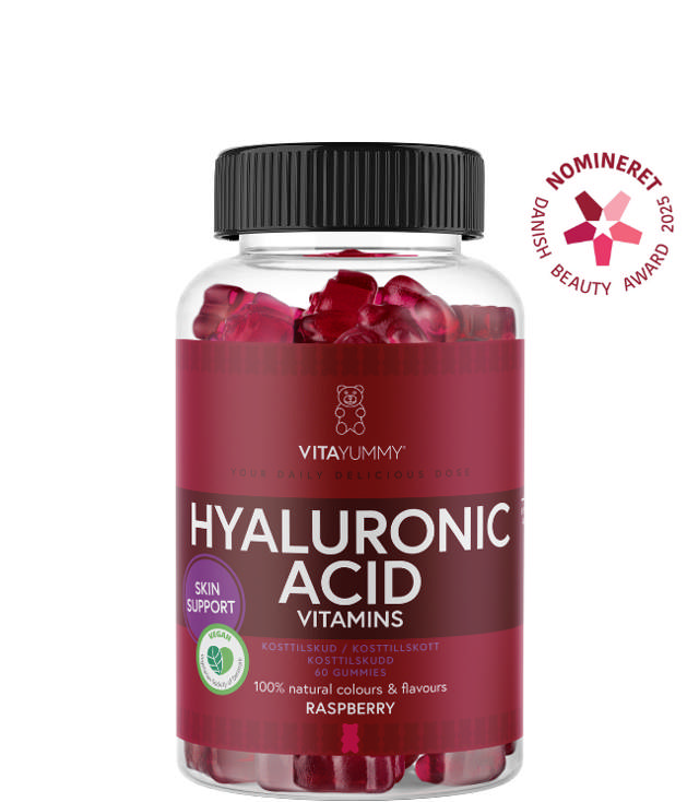 VitaYummy Hyaluronic Acid (Raspberry) - 60 stk.